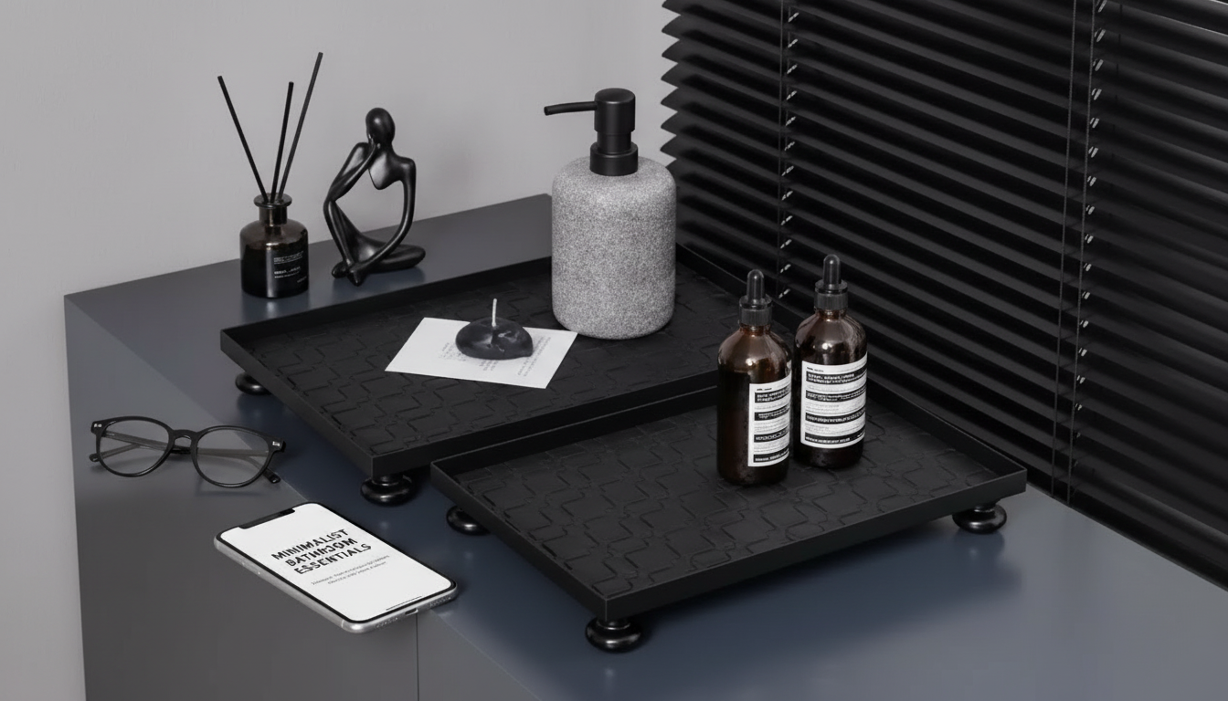 Clean a Metal & Leather Tray Safely (No Leather Damage)