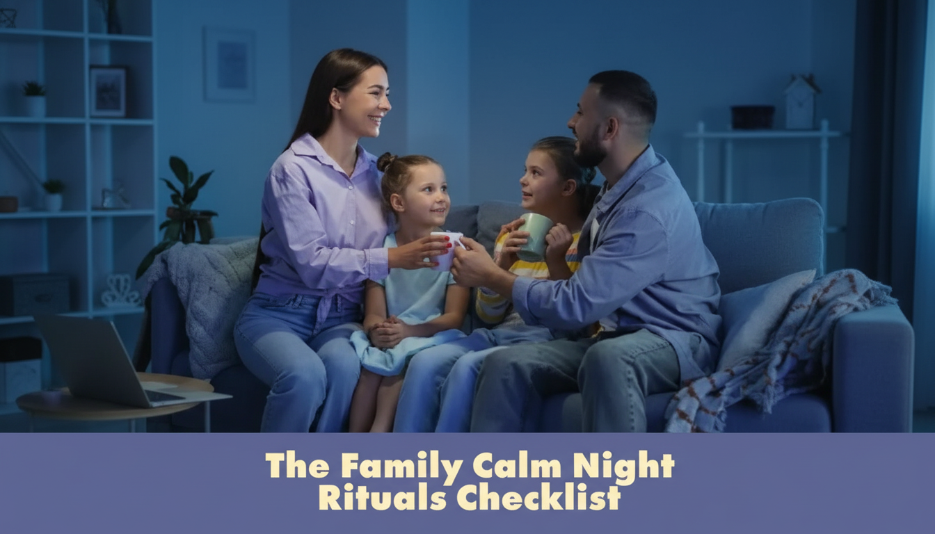 Weeknight Wind-Down Routine: Ideal Length for Families