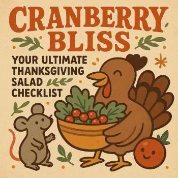 Cranberry Thanksgiving Salad Checklist (No-Soggy Plan)